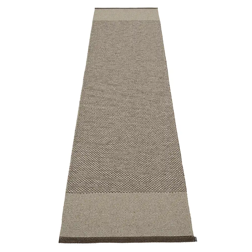 Pappelina, Edit matta 70x300 cm Dark Brown