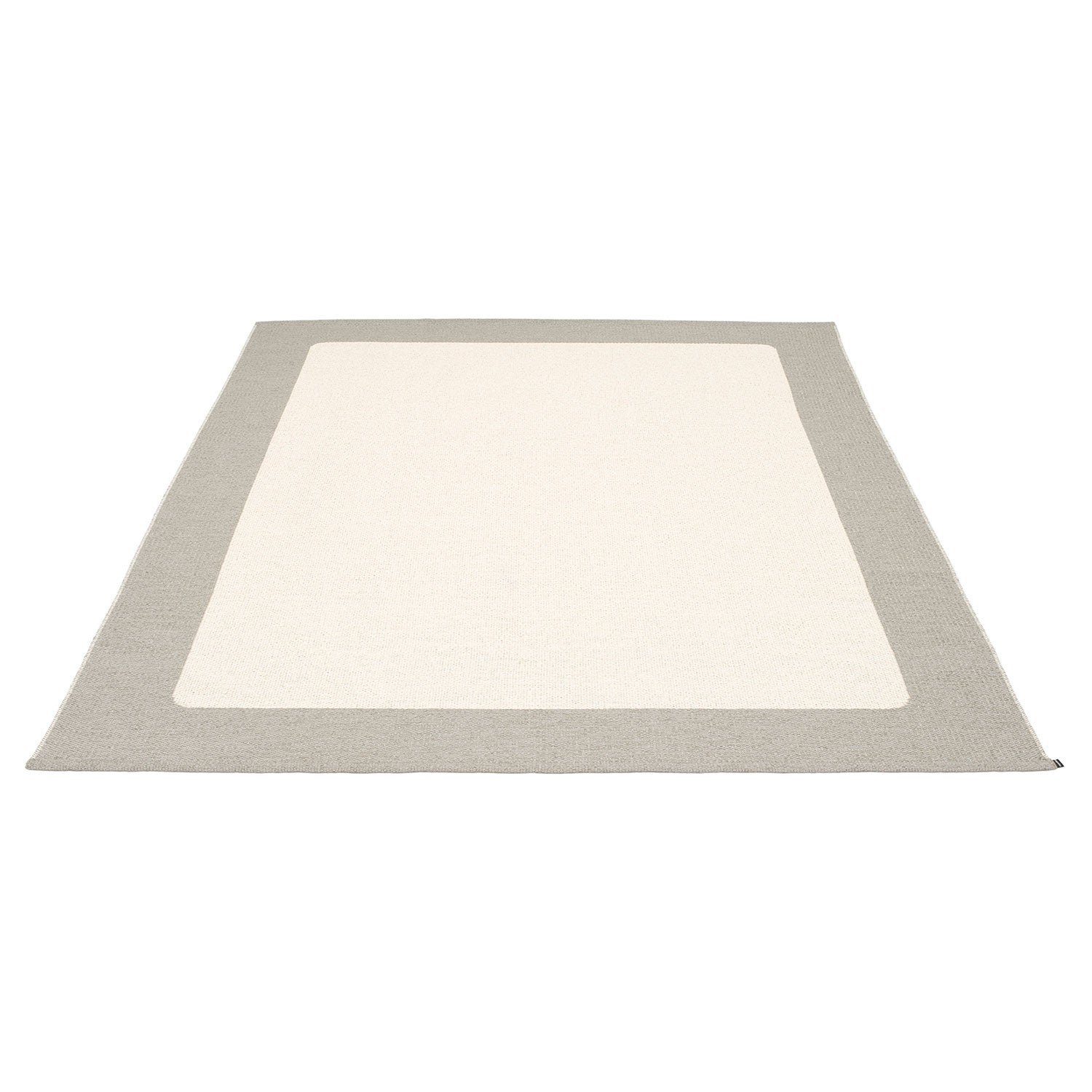 Pappelina, Ilda matta 180x180 cm warm grey / vanilla
