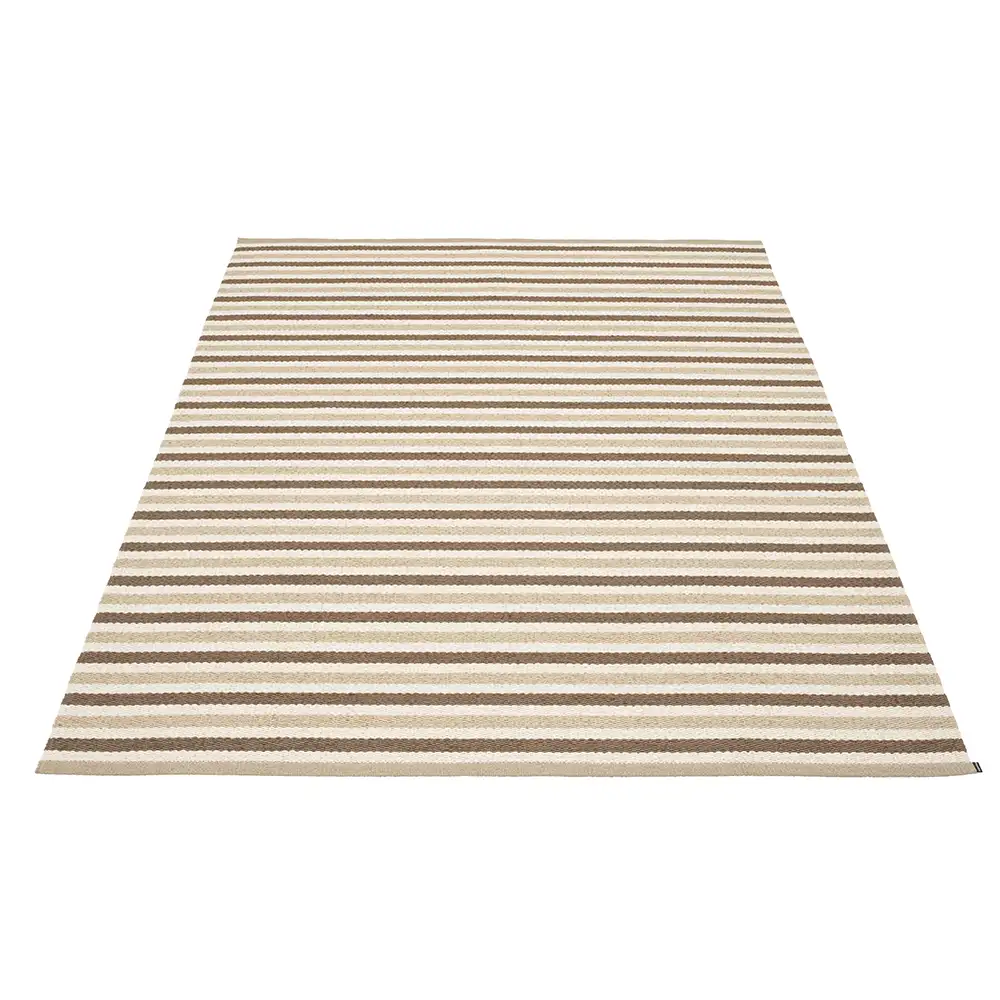 Pappelina, Teo matta 180x260 cm Brown/Beige/Vanilla