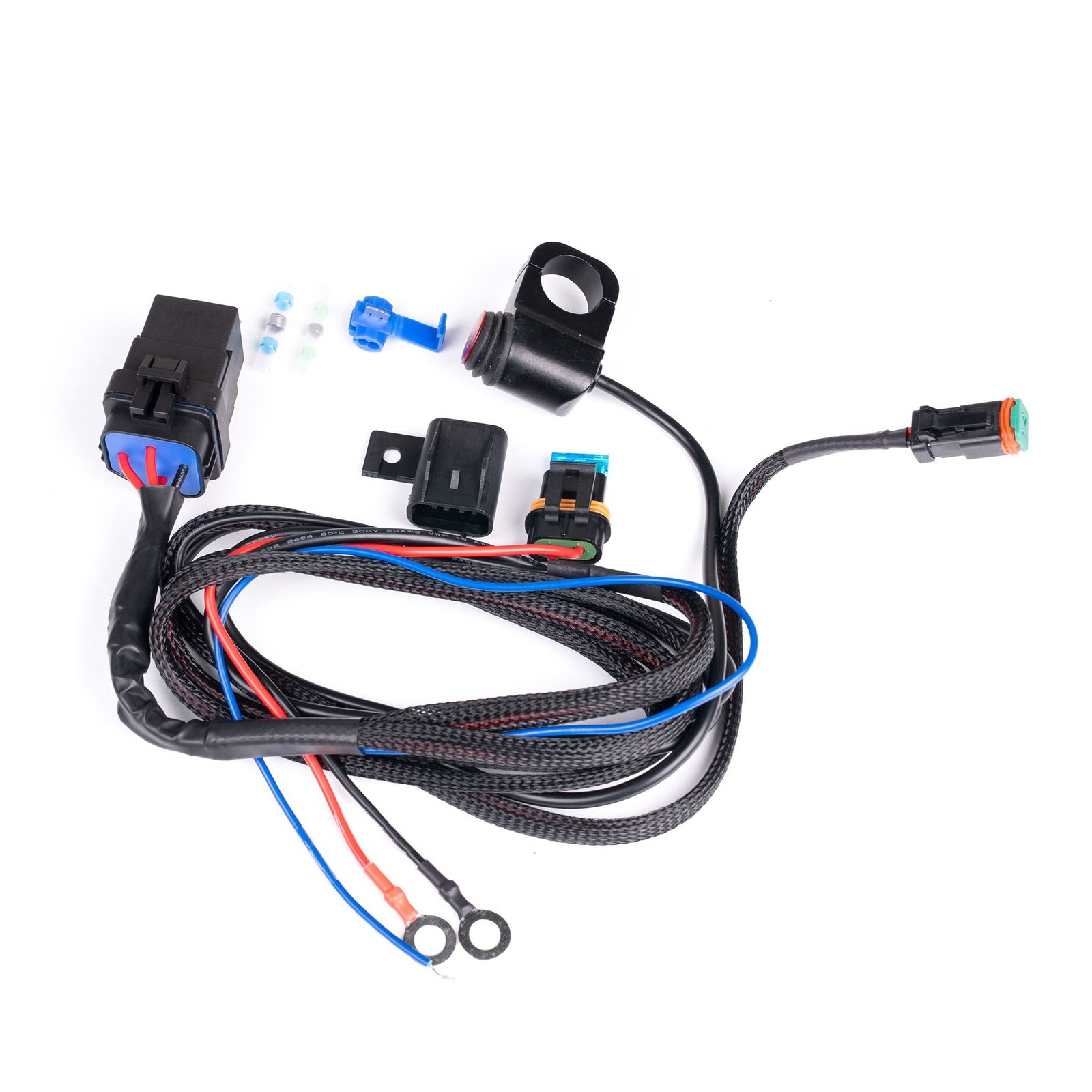 Reläkabelsats Purelux Pro Serie ATV IP66 12V, DT-2, 1-utgång (DT)