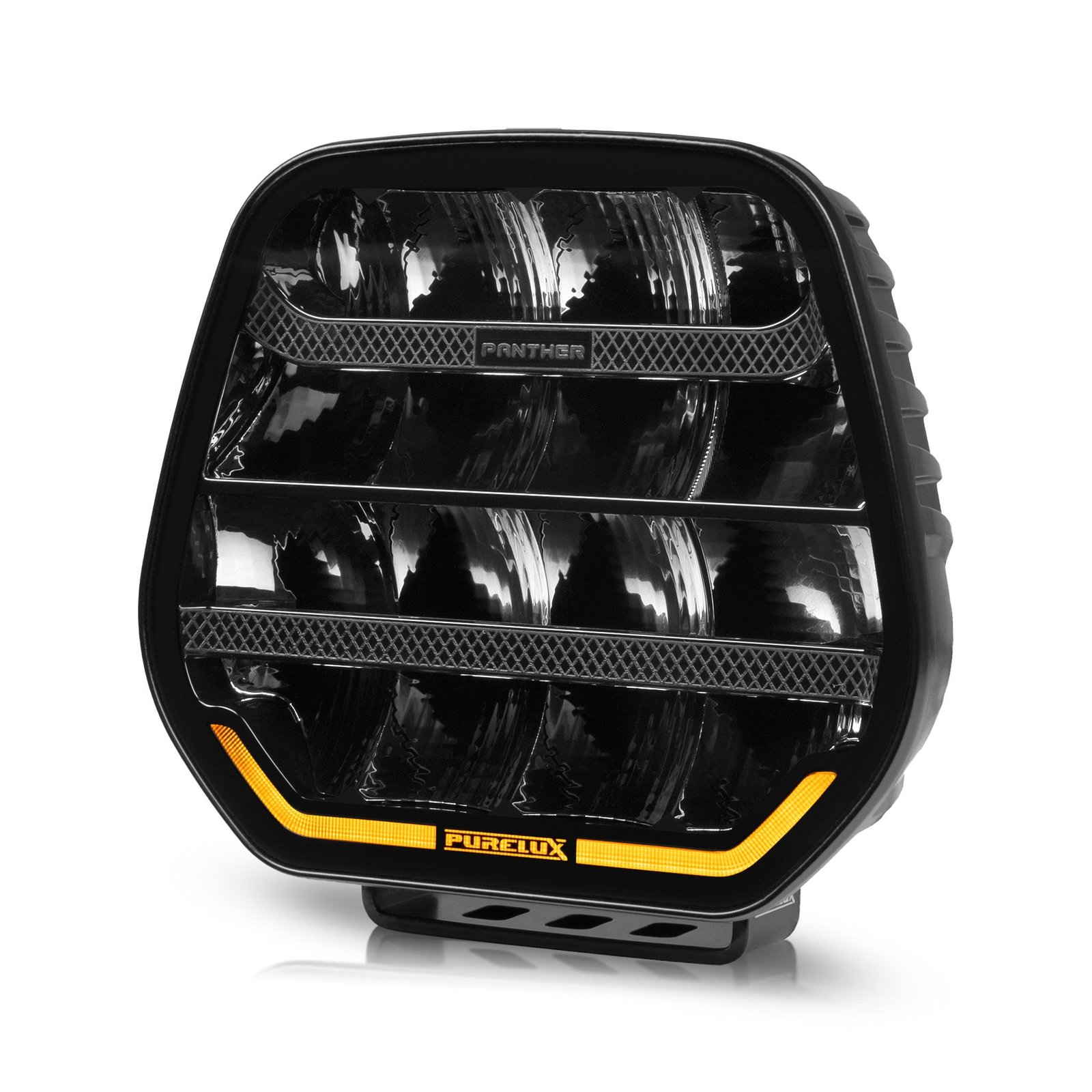 Extraljus Purelux Panther 7 - Rund / 18 cm / 128W, 1 st