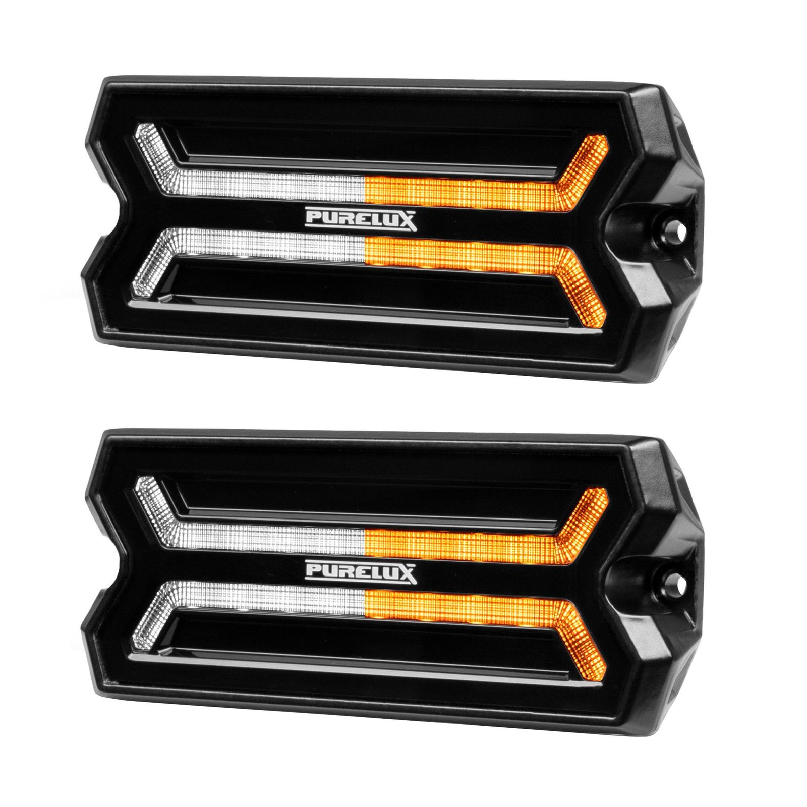 Varningsljus / Positionsljus Purelux Panther Core-W - 12/24V / 53W / 105 mm, 2 st