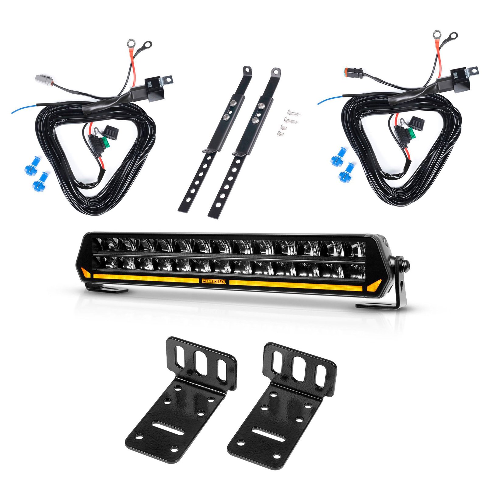 Extraljus Purelux Panther S400 - Rak / 40 cm / 150W , 1 st - Komplett paket