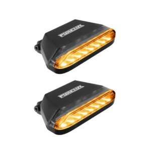 Varningsljus Purelux Radar R65 - 12/24V / 32W / 86 mm, 2 st