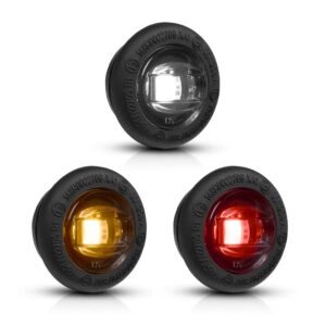 Positionsljus Purelux Spectre 3X Flash - 12/24V / 2W / 19 mm, Orange