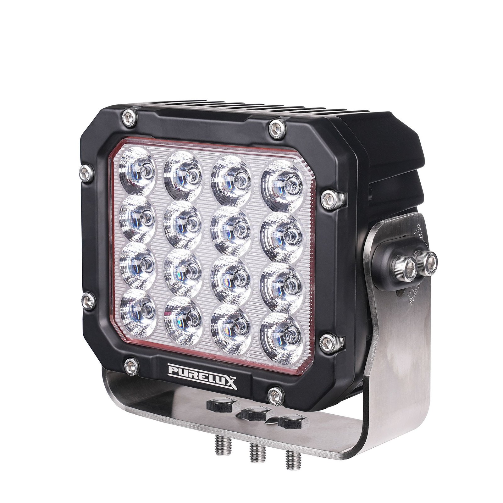 Arbetsbelysning Purelux Square 160 HD Gen2 - 22 cm / 160W / Spot, 1 st (Gen1)