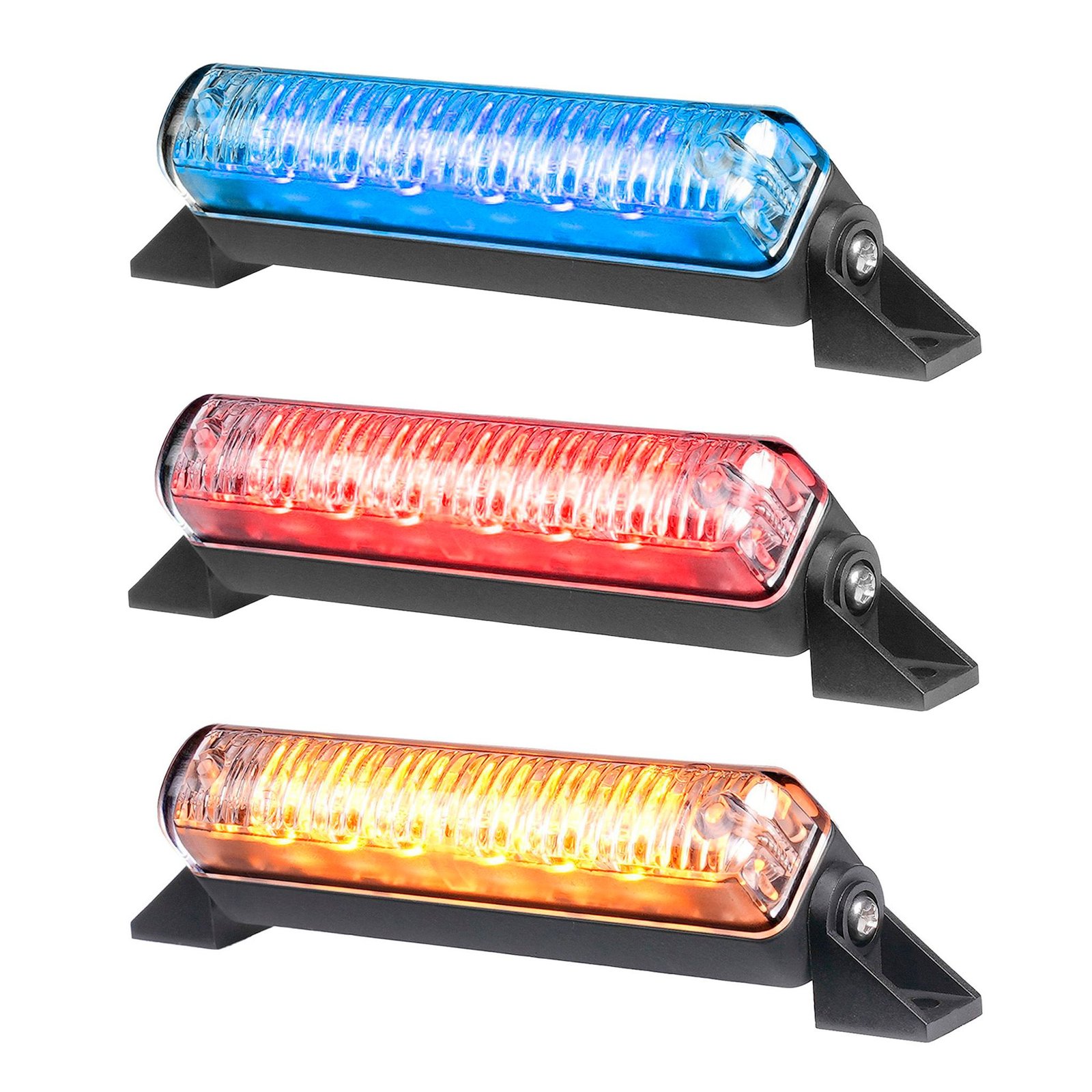 Varningsljus / Blixtljus Purelux Strobe Sweeper HD - 12/24V / 18W / 90 mm, Orange