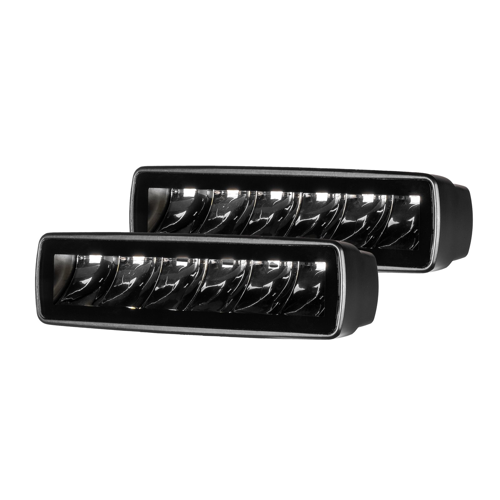 Arbetsbelysning Purelux Terrain Black Slim Spot - 16 cm / 30W / Spot, 2 st