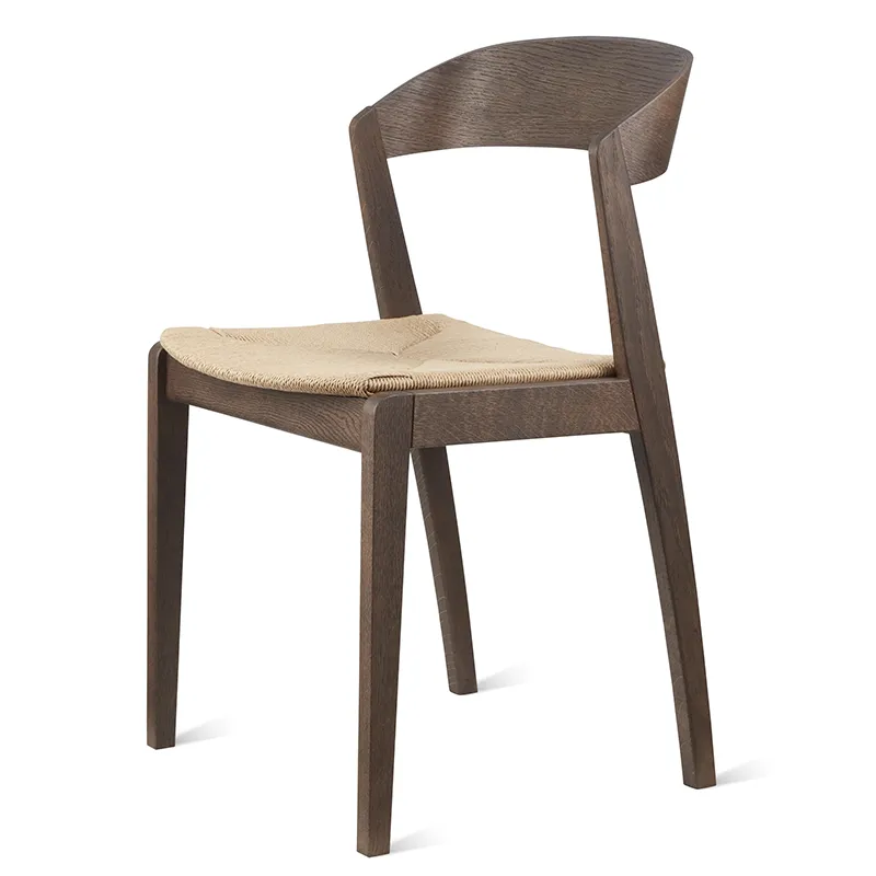 Skovby, SM827 matstol Ek mockabrun lack oljad look