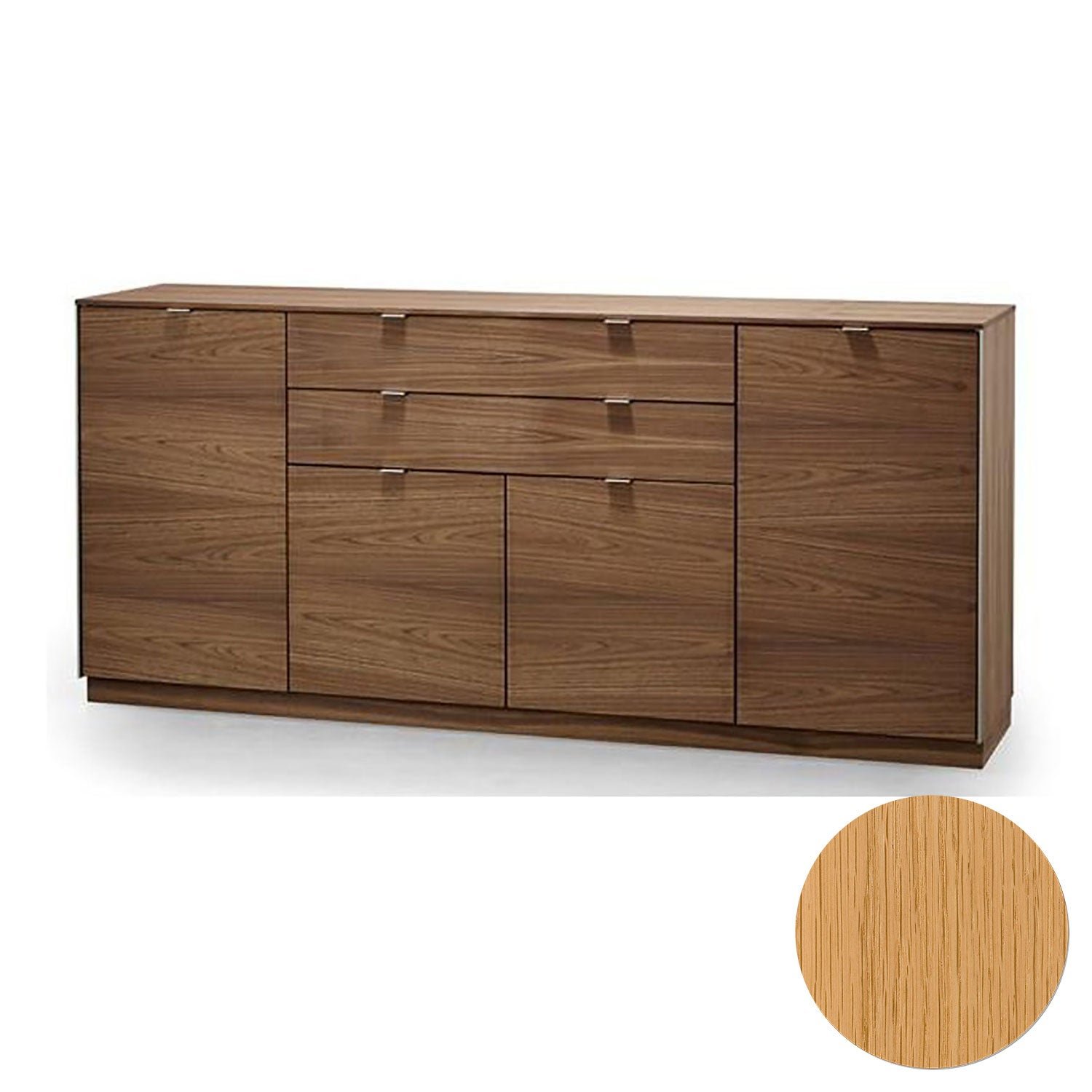 Skovby, Sm942 Skänk Ek Naturolja 194X44X88Cm