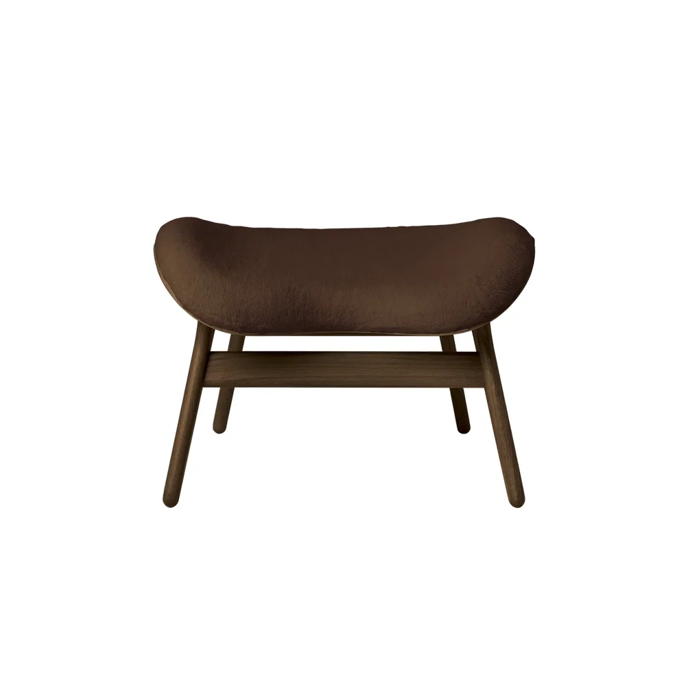 Umage, A Conversation Piece Ottoman Fotpall Dark Oak/Teddy Brown