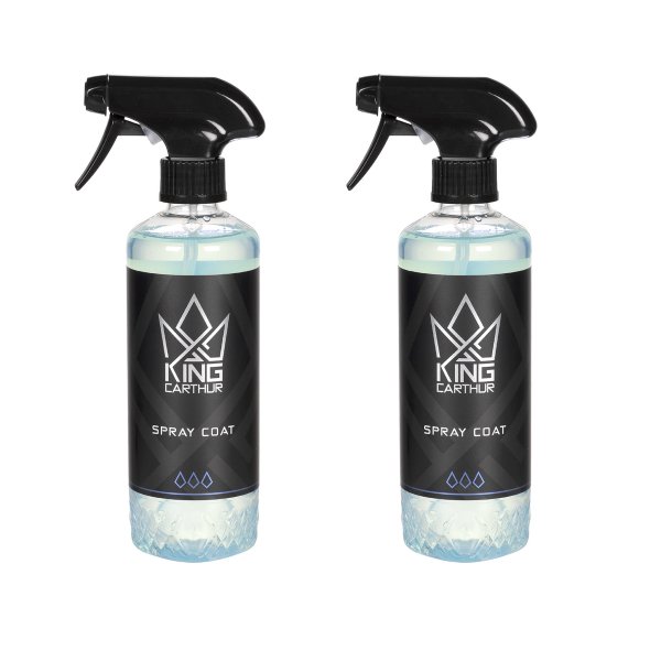 Rengörande Snabbvax King Carthur Quick Detailer + Spot Remover, 500 ml, 2 x 500 ml