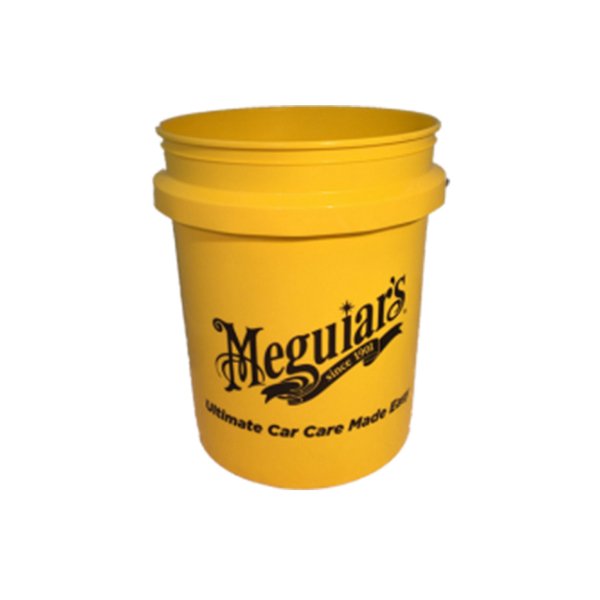 Tvätthink Meguiars Wash Bucket Gul, 22 liter (inkl. lock), Tvätthink inkl. lock