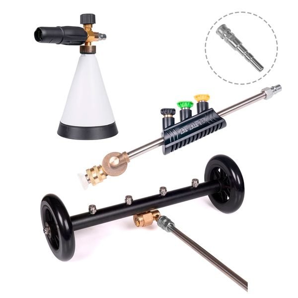 Tillbehörspaket Dr Dirt G3, SnapLock, Ergo / Nilfisk Quick Release (OKQ8)