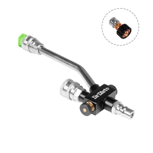 Spollans Dr Dirt Dual Valve G3, SnapLock, Kärcher HD (M22 invändig)