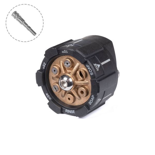 Munstycke Dr Dirt Jet nozzle G3 6-in-1, SnapLock, D12 (Kränzle snabbkoppling)