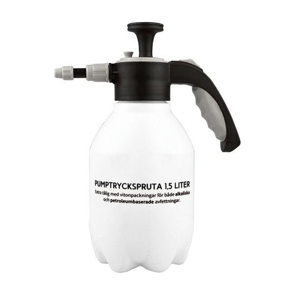 Tryckspruta Glosser Tryckpumpspruta, 1500 ml, Vit/Svart
