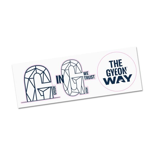 Dekalpaket Gyeon Stickers Set, Klistermärken Paket 4