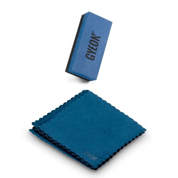 Appliceringssvamp Gyeon Q²M Block Applicator EVO, 1 st + 10 st appliceringsdukar