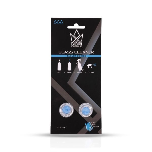 Glasrengöring King Carthur Glass Cleaner Tablet, 2 st, Endast tabletter
