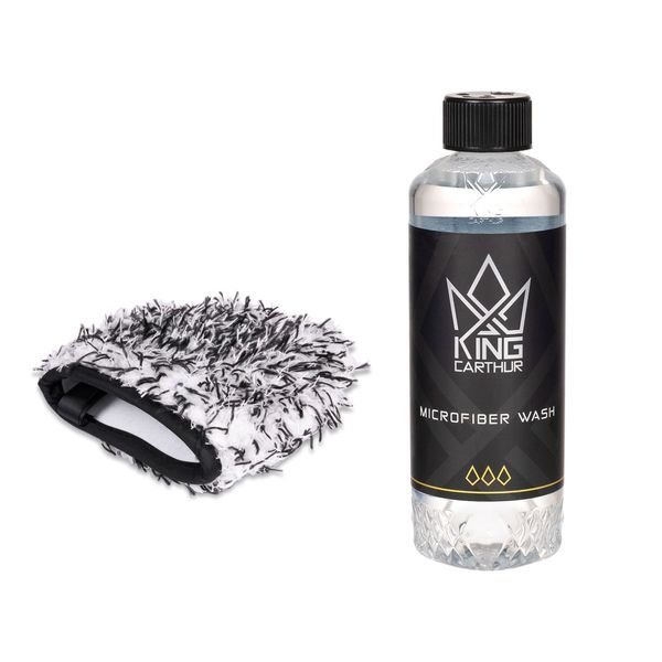 Tvätthandske King Carthur Mini Wheel Mitt, Tvätthandske + Mikrofiberrengöring