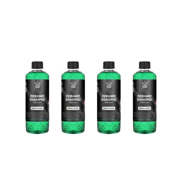 Bilschampo King Carthur Ceramic Shampoo, 500 ml, 4 x 500 ml