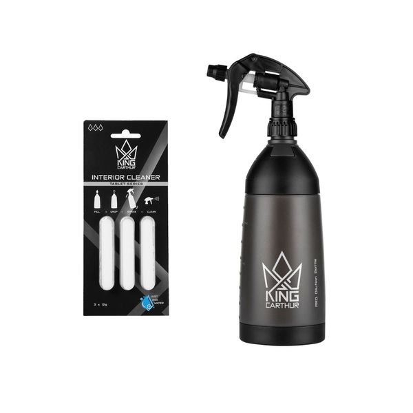 Interiörrengöring King Carthur Interior Cleaner Tablet, 3 st, Tabletter (3 st) + Sprayflaska
