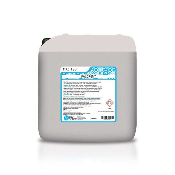 Fälgrengöring Mac 120 Fälgrent, 15000 ml, 15000 ml