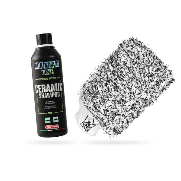 Bilschampo Mafra Maniac Ceramic Shampoo, 500 ml, 500 ml + Wash mitt