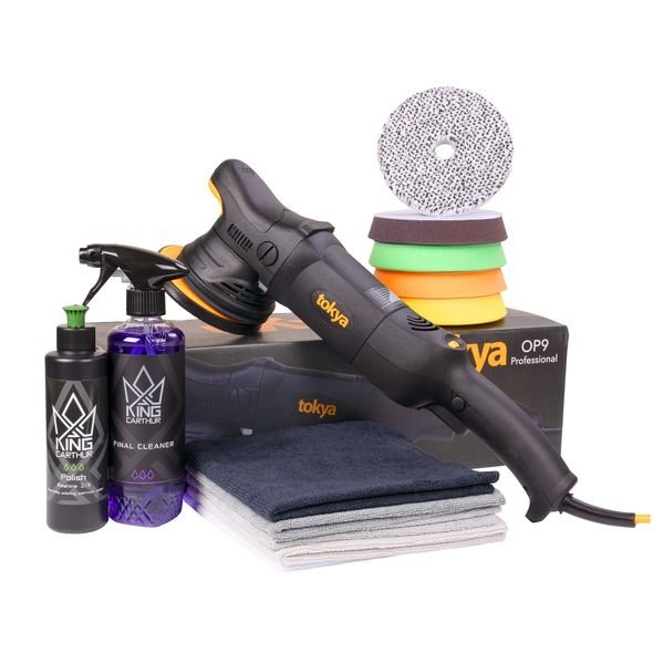 Poleringspaket Tokya OP9 Professional STANDARD - Oscillerande, STANDARD