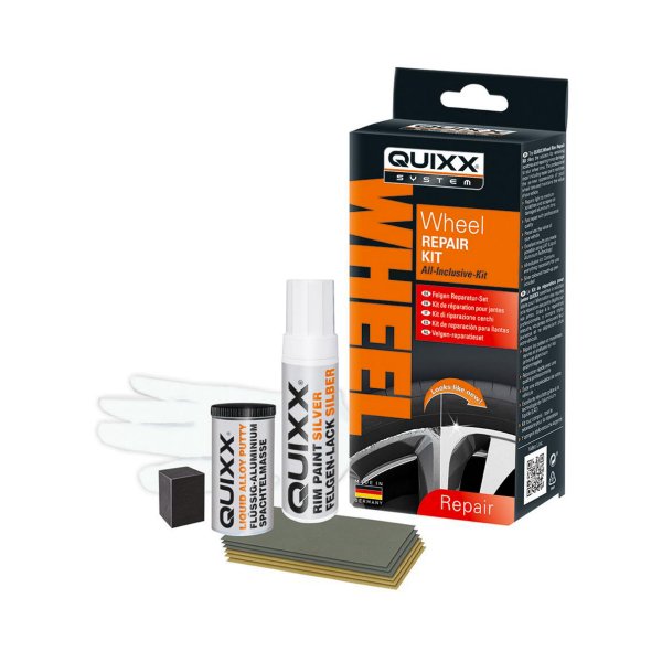 Fälgreparationskit Quixx Wheel Repair Kit, Black