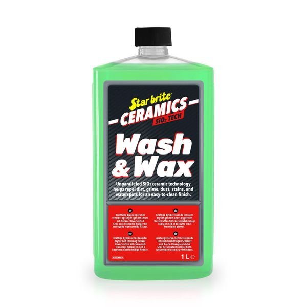 Båtschampo Star Brite Ceramic Wash&Wax, 1000 ml
