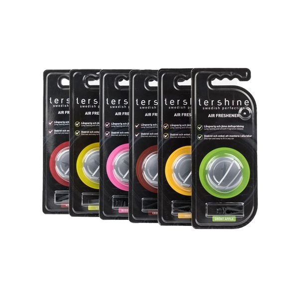 Luftfräschare tershine Clip-on Air freshener, Grönt äpple