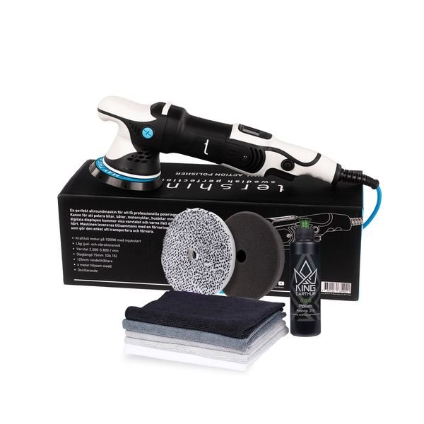 Polermaskin tershine DA15 V2, DA15 V2 + Poleringspaket One-Step