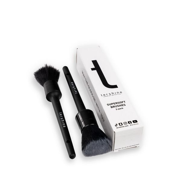 Rengöringsborste tershine Brush Supersoft, 2 st