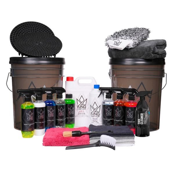 Bilvårdspaket King Carthur - DELUXE, 1
