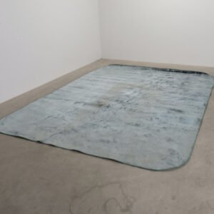 Viskosmatta 300 x 400 cm turkos