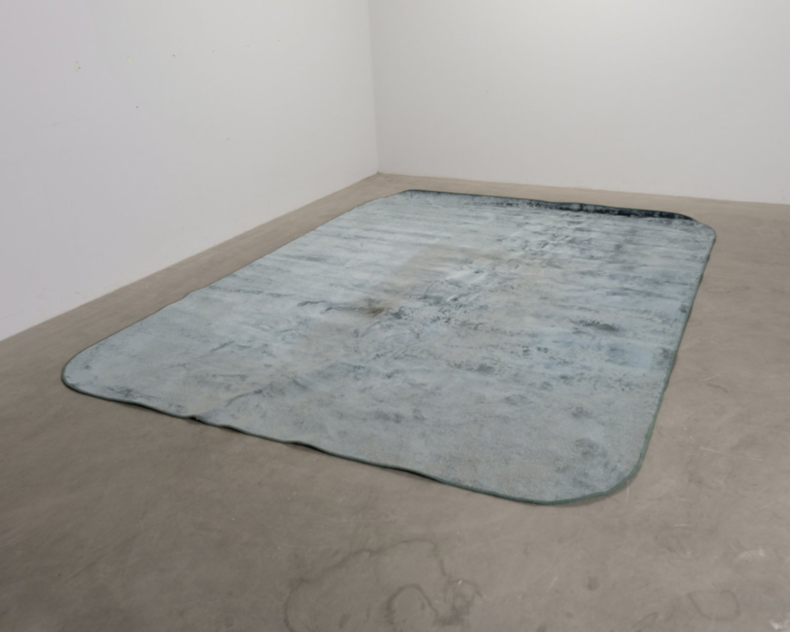 Viskosmatta 300 x 400 cm turkos