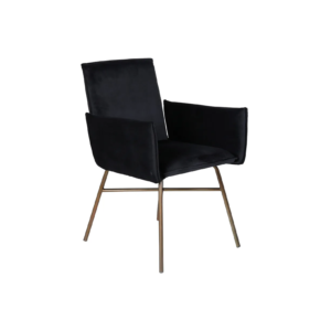 Petra fåtölj svart