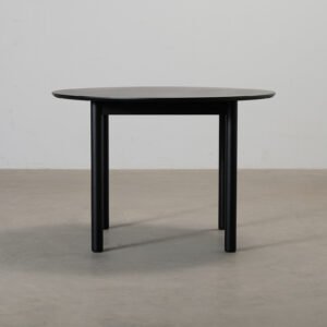 Decotique Milo runt matbord svart ø 110 cm