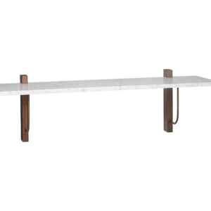 Audo Copenhagen Corbel vägghylla marmor