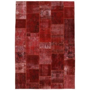 Vintage Patchwork orientalisk matta 206 x 305 cm