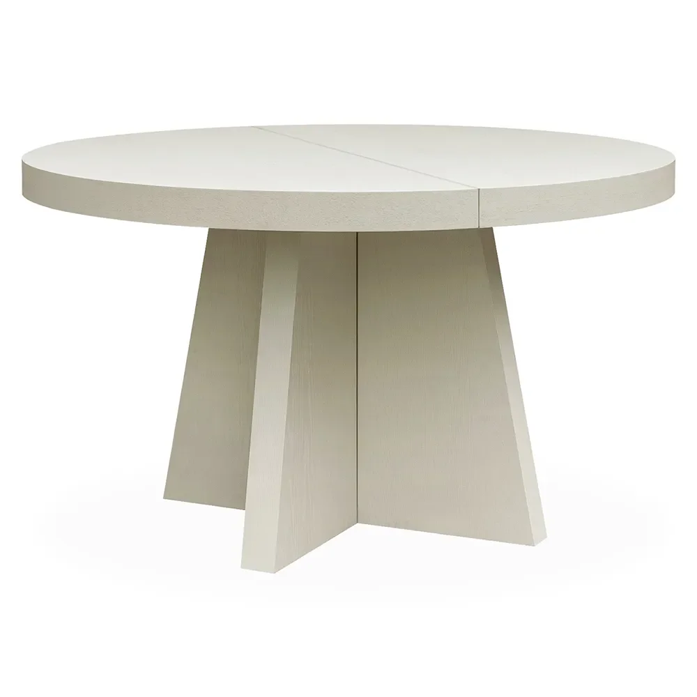 Artwood, TRENT matbord delbart 130-150x130 cm-Ivory mist