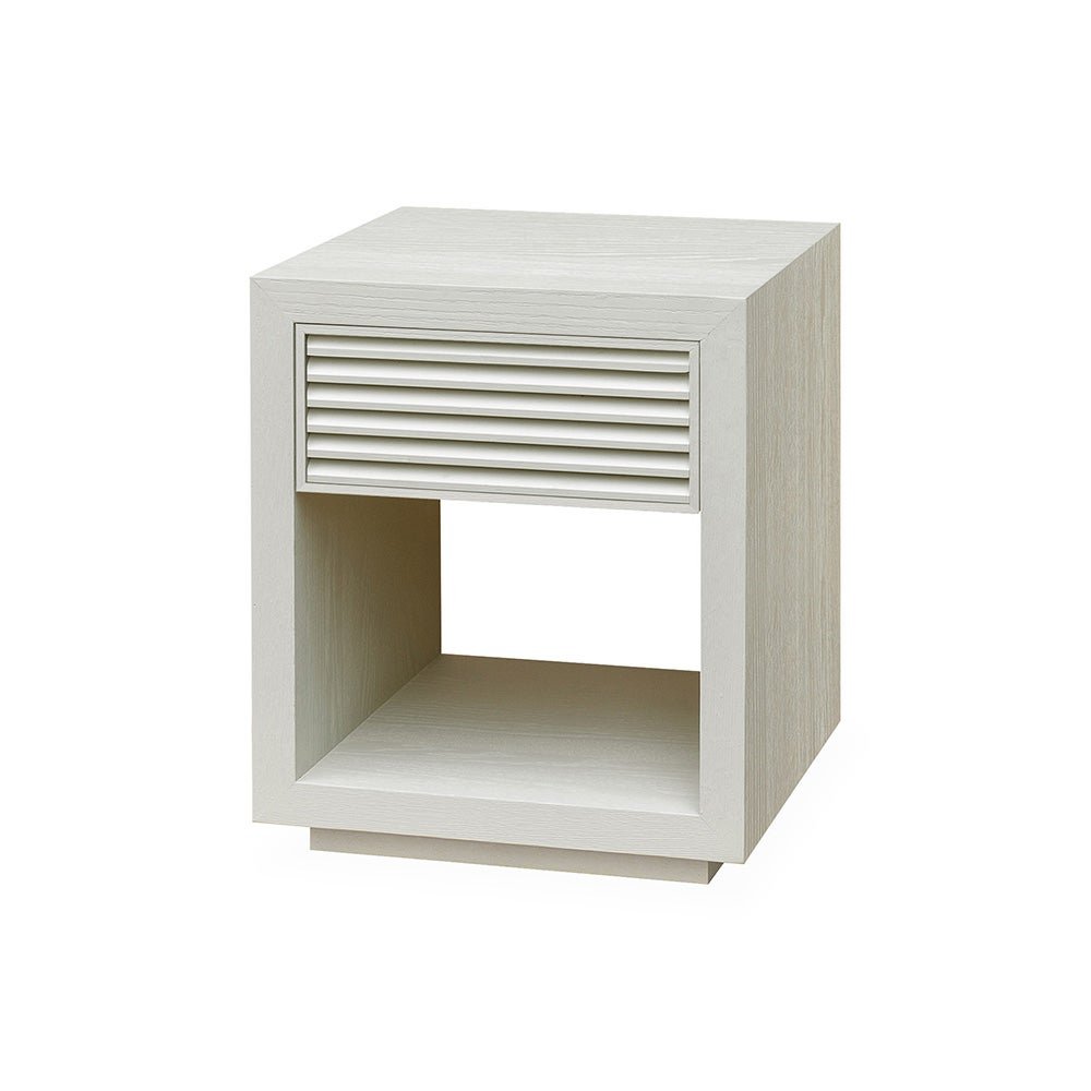 Artwood, HAYDEN sängbord i ekfanér-Ivory mist