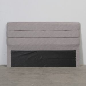 Sänggavel 150 cm harmaa