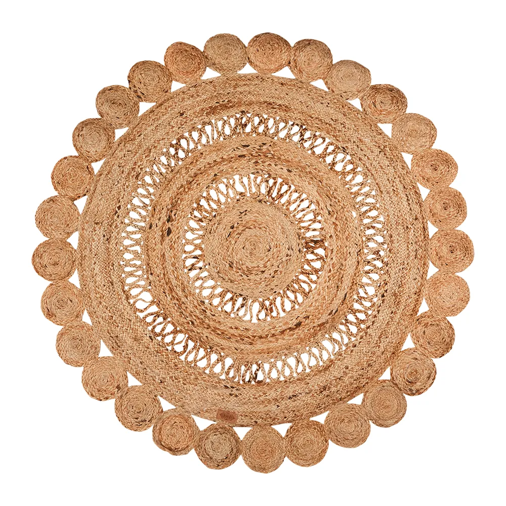 Affari of Sweden, JUNI matta jute Ø150 cm