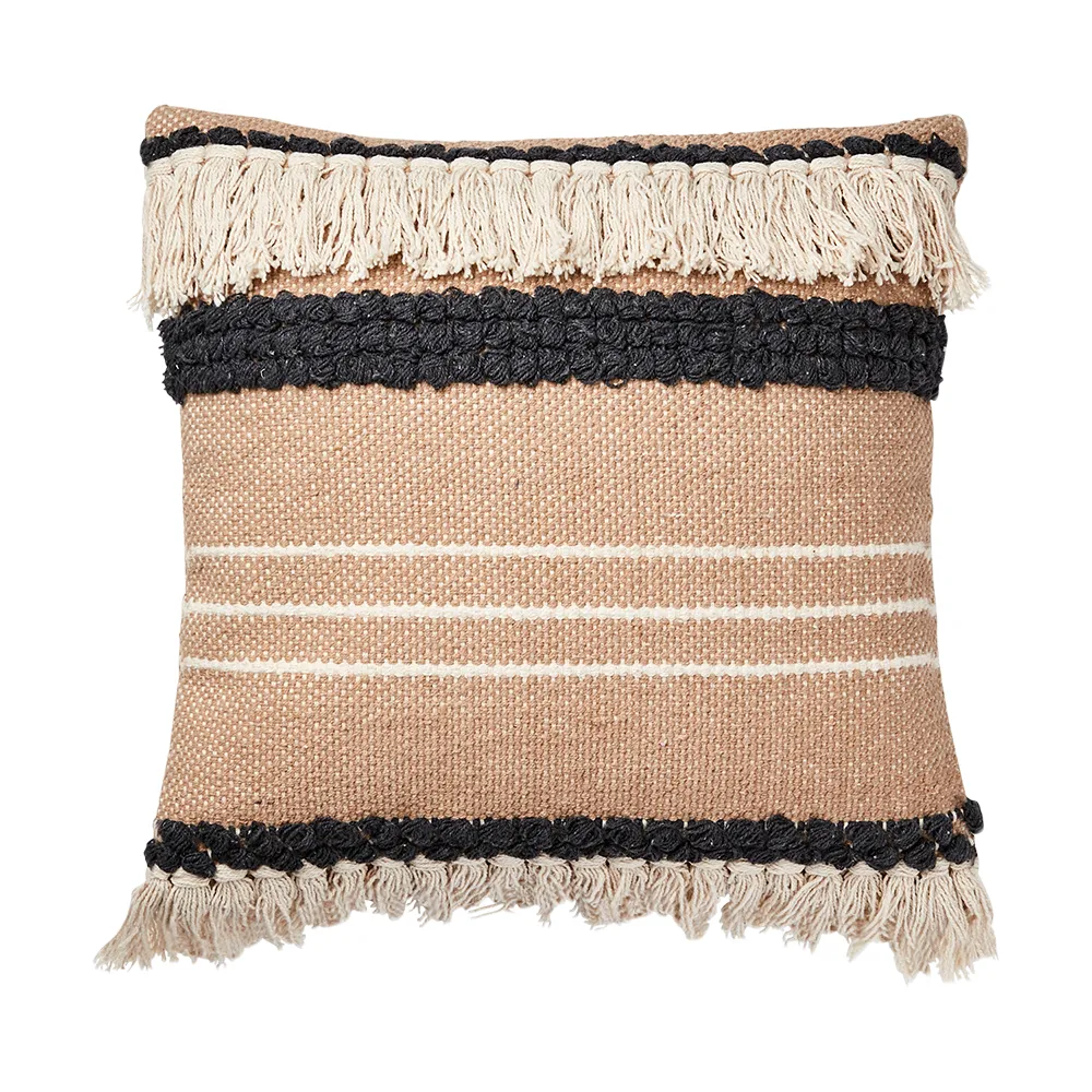 Affari of Sweden, MINNA kuddfodral beige/elfenben/grå