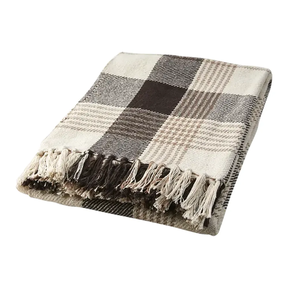 Affari of Sweden, ANNA Filt Brown/beige/off white