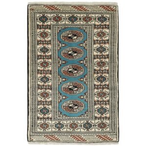 Torkaman Fine orientalisk matta 83 x 127 cm