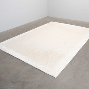 Layered Wool Border ullmatta 250 x 350 cm vit